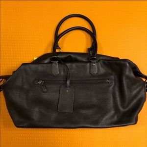 Polo Ralph Lauren Pebbled Leather Duffle Bag